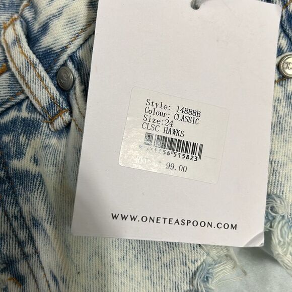 One Teaspoon Distressed Denim Shorts(Size 24) - Picture 7 of 7